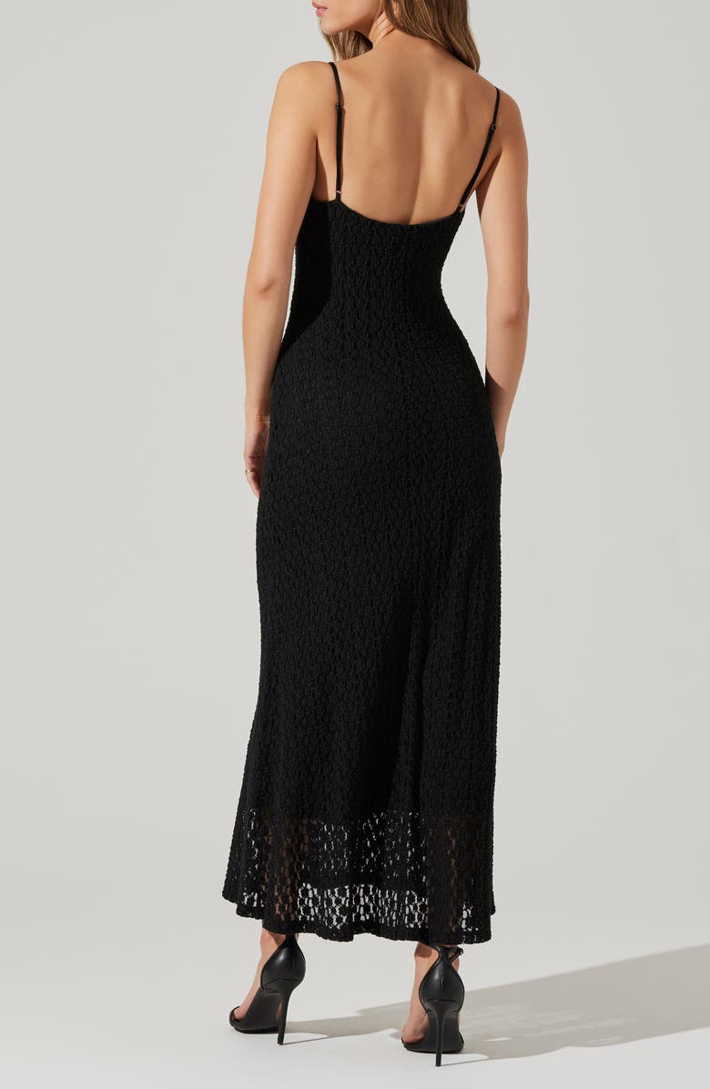 ASTR the Label Renaisse Open Stitch Cotton Blend Dress, Alternate, color,