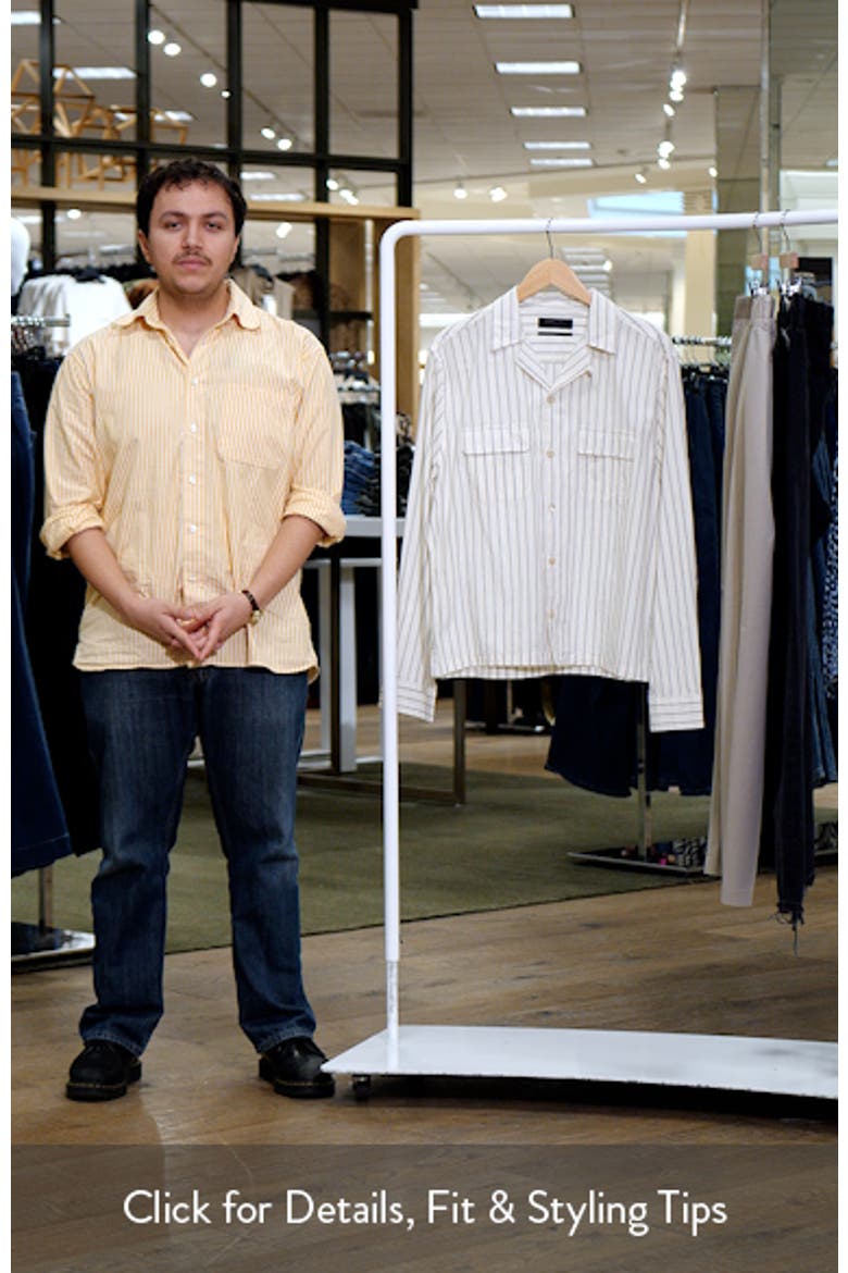 Stanley Stripe Button-Up Shirt video