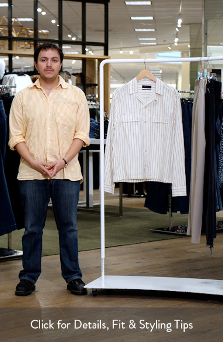 Stanley Stripe Button-Up Shirt, sales video thumbnail