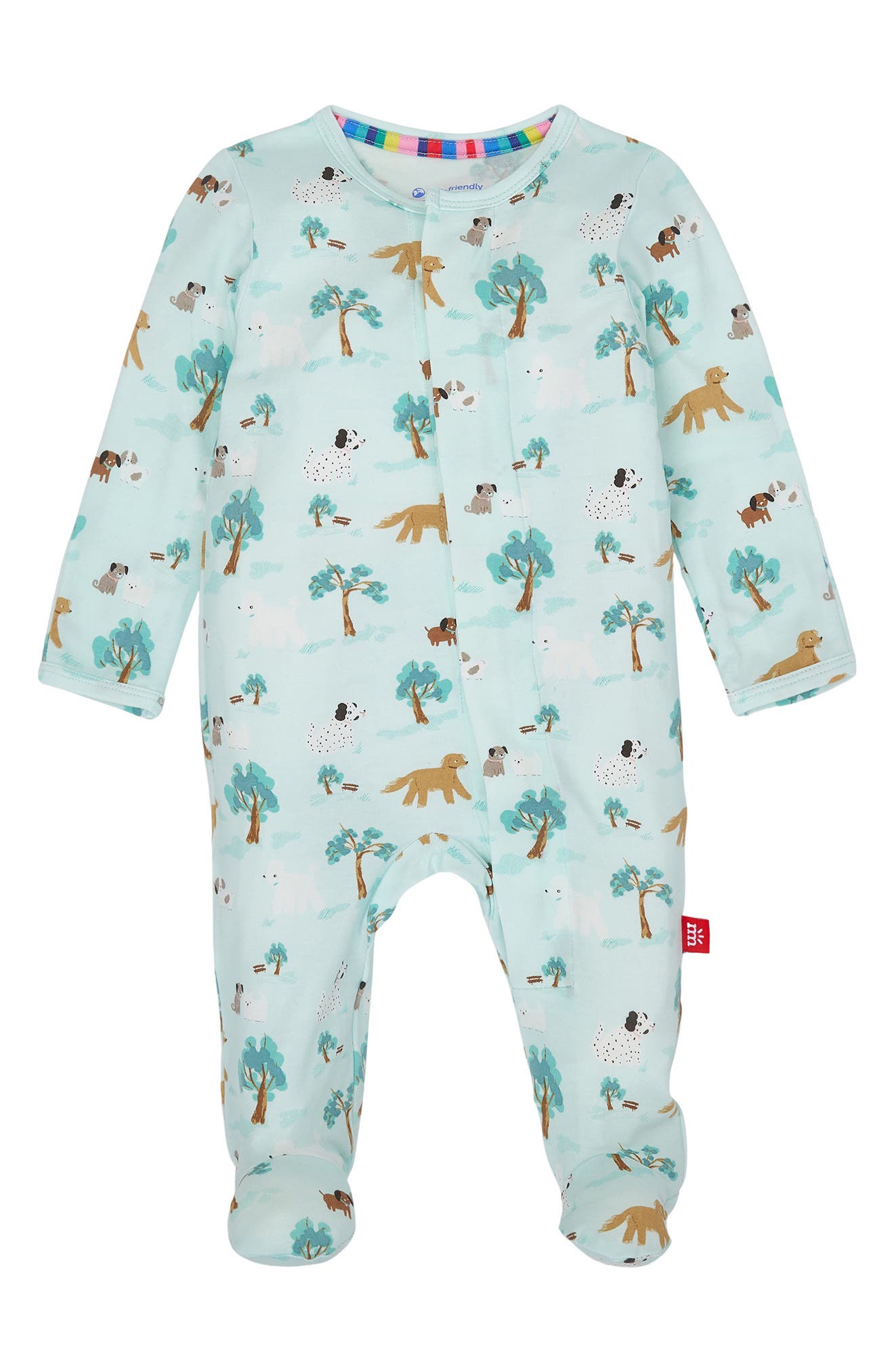 Magnetic Me Central Bark Modal Blend Footie
