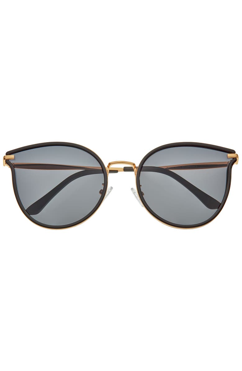 BERTHA Moon Polarized Sunglasses, Alternate, color, Gold/Black