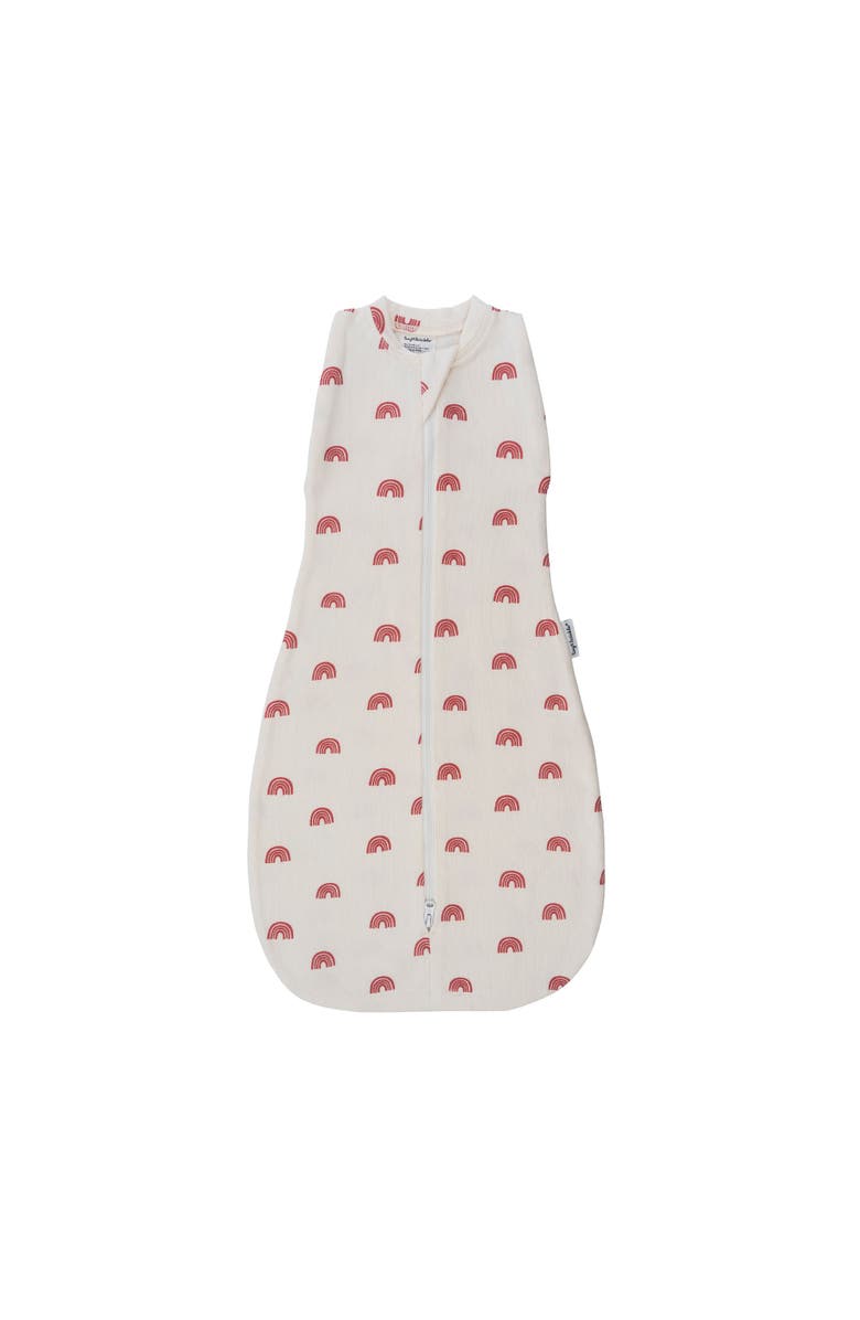 Tiny Twinkle Supersoft Micro-Fleece Sleep Sack with Swaddle Transition, Main, color, Rainbows