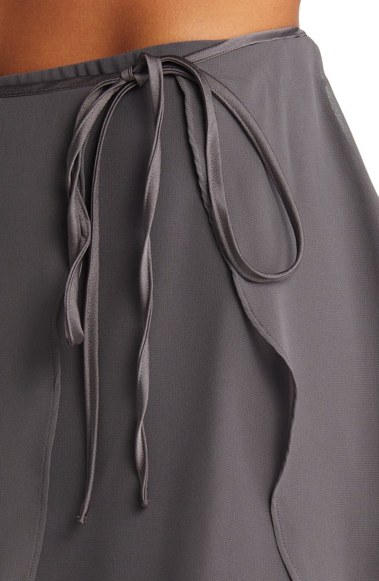 HOUSE OF CB Clarice Layered Miniskirt, Alternate, color, Dark Grey