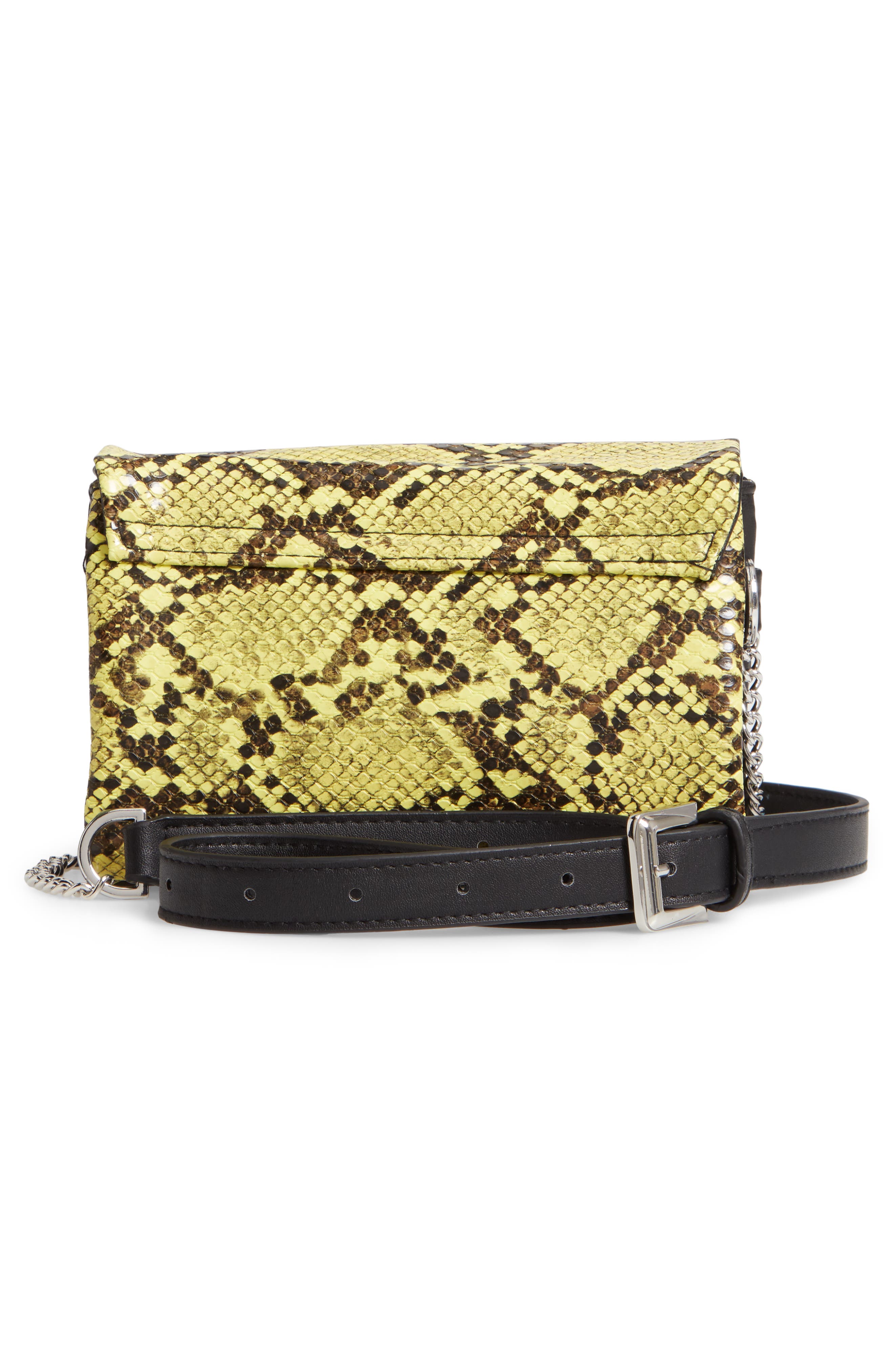 Topshop Beau Belt Bag, Alternate, color, 