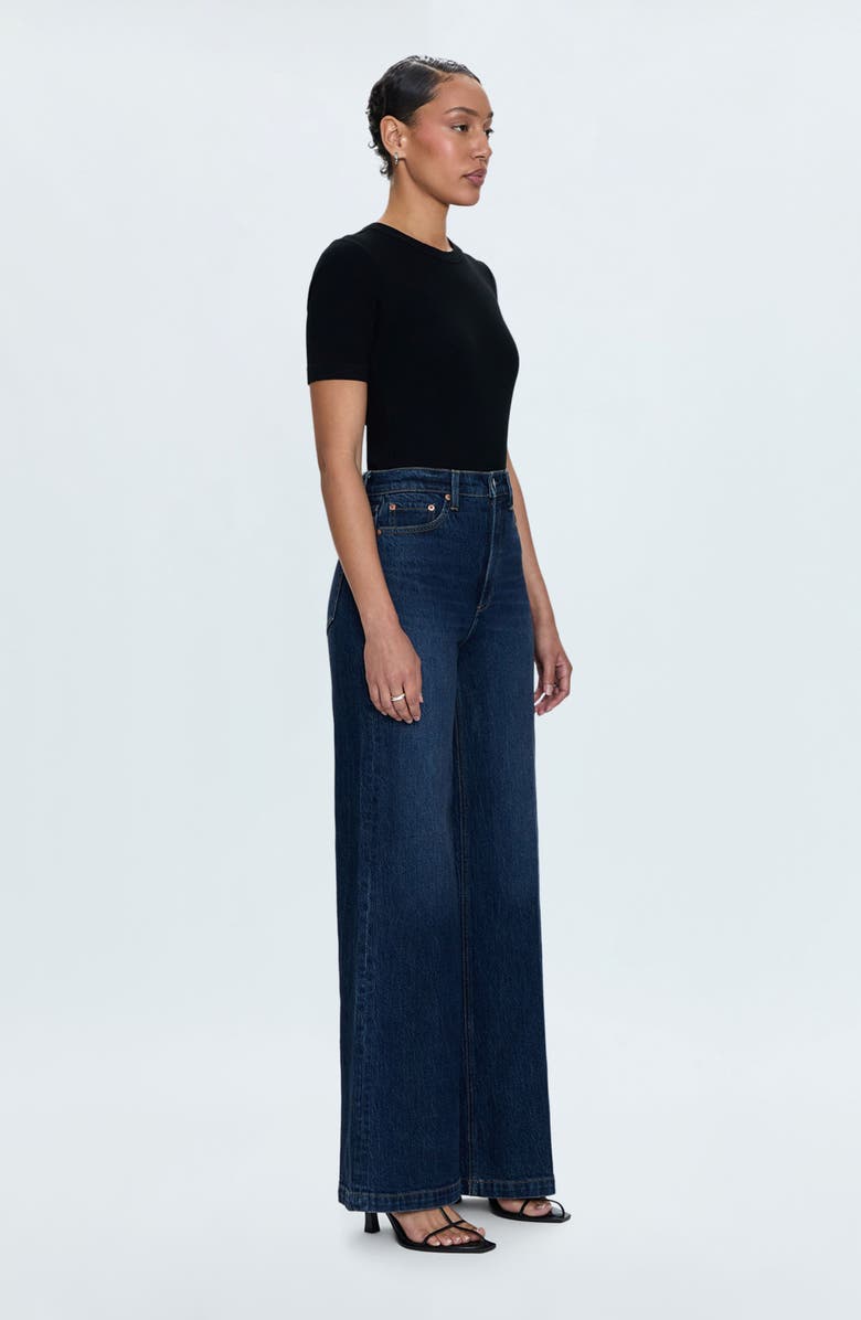Pistola Lana High Waist Wide Leg Jeans, Alternate, color, Elevation