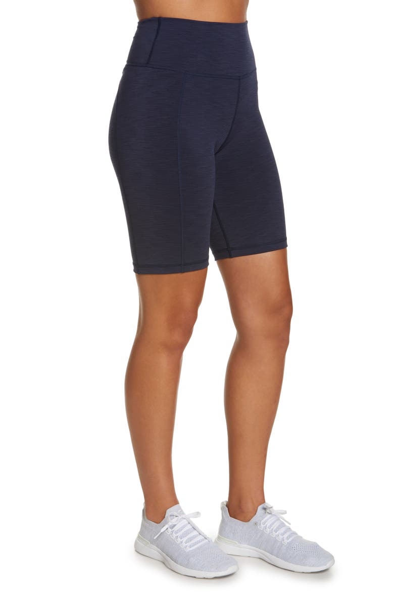 Super Sculpt Pocket Bike Shorts, Alternate, color, NAVY BLUE