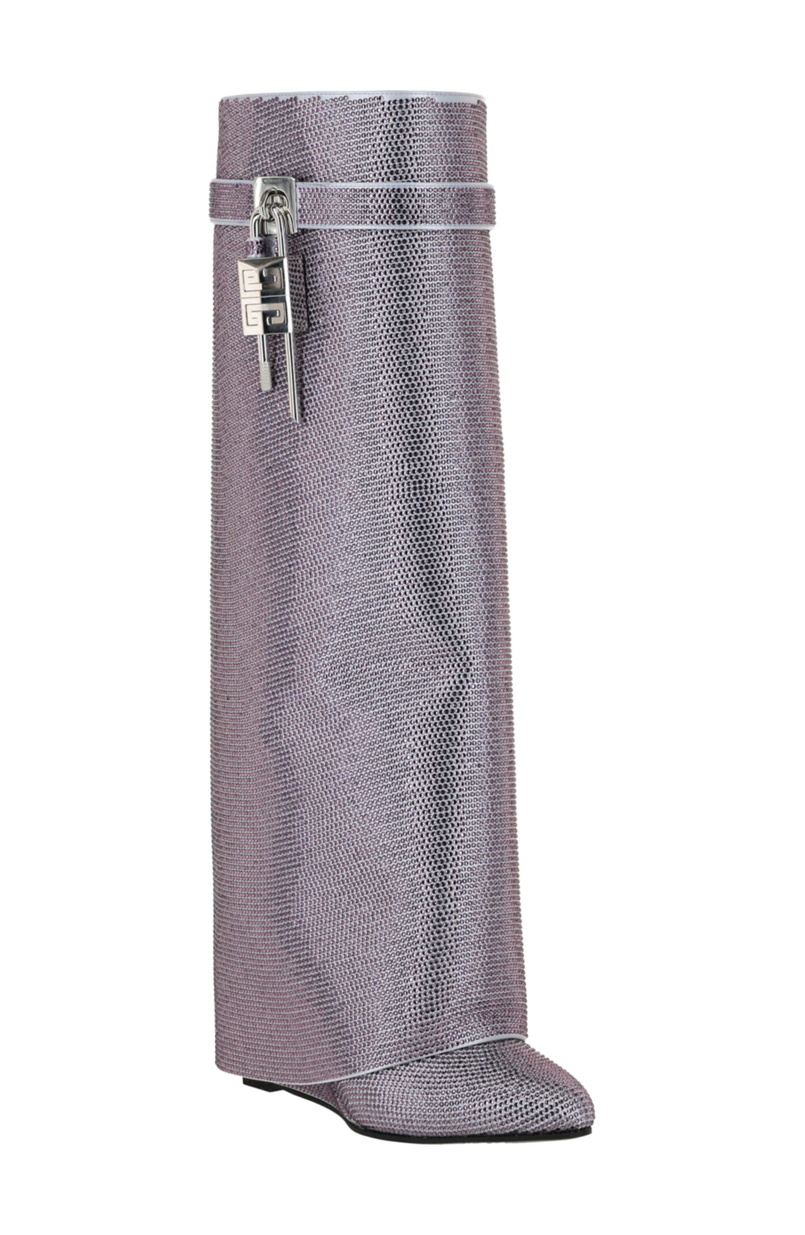 Givenchy Shark Lock Pant Shaft Wedge Boot, Main, color, 