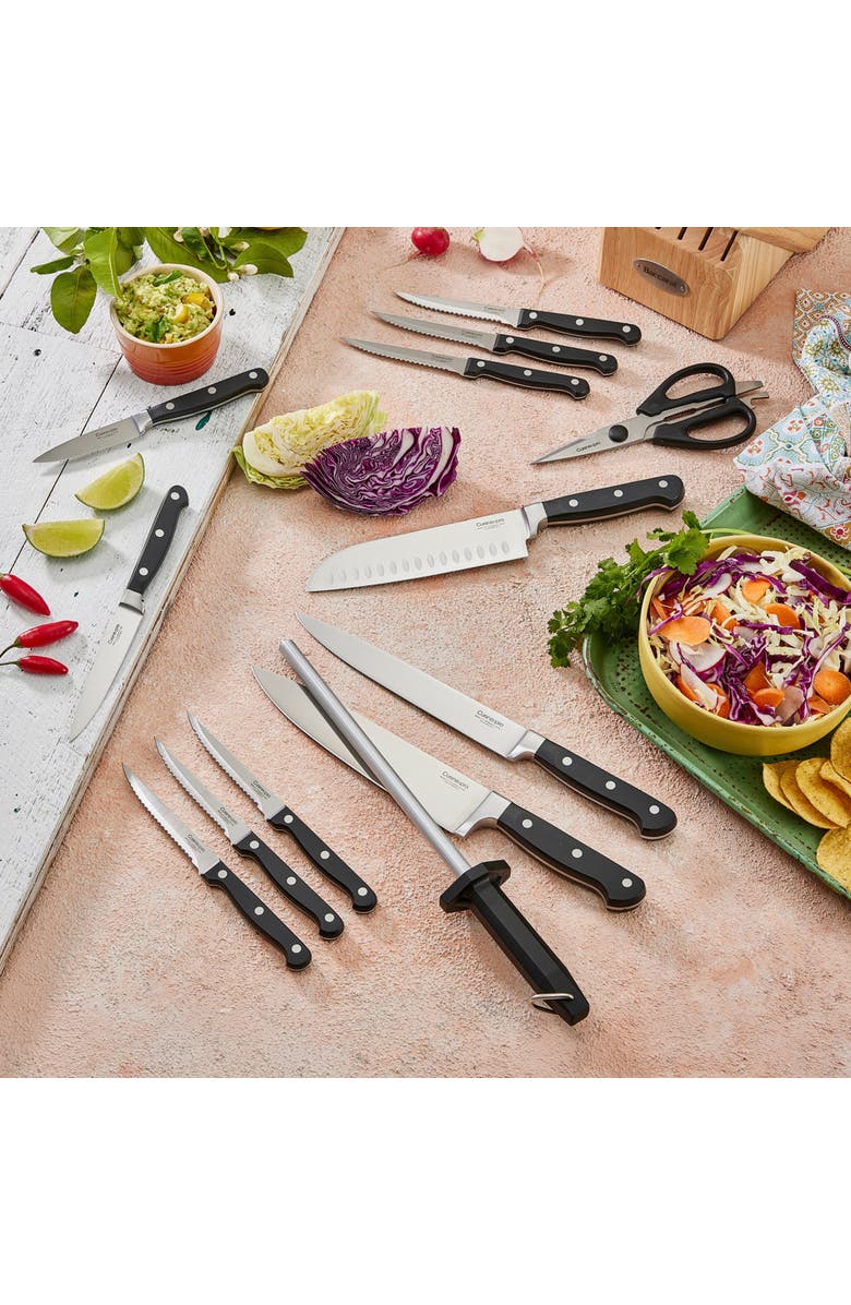 Cuisine::pro<sup>®</sup> SABRE 14-Piece Knife Block, Alternate, color, Black