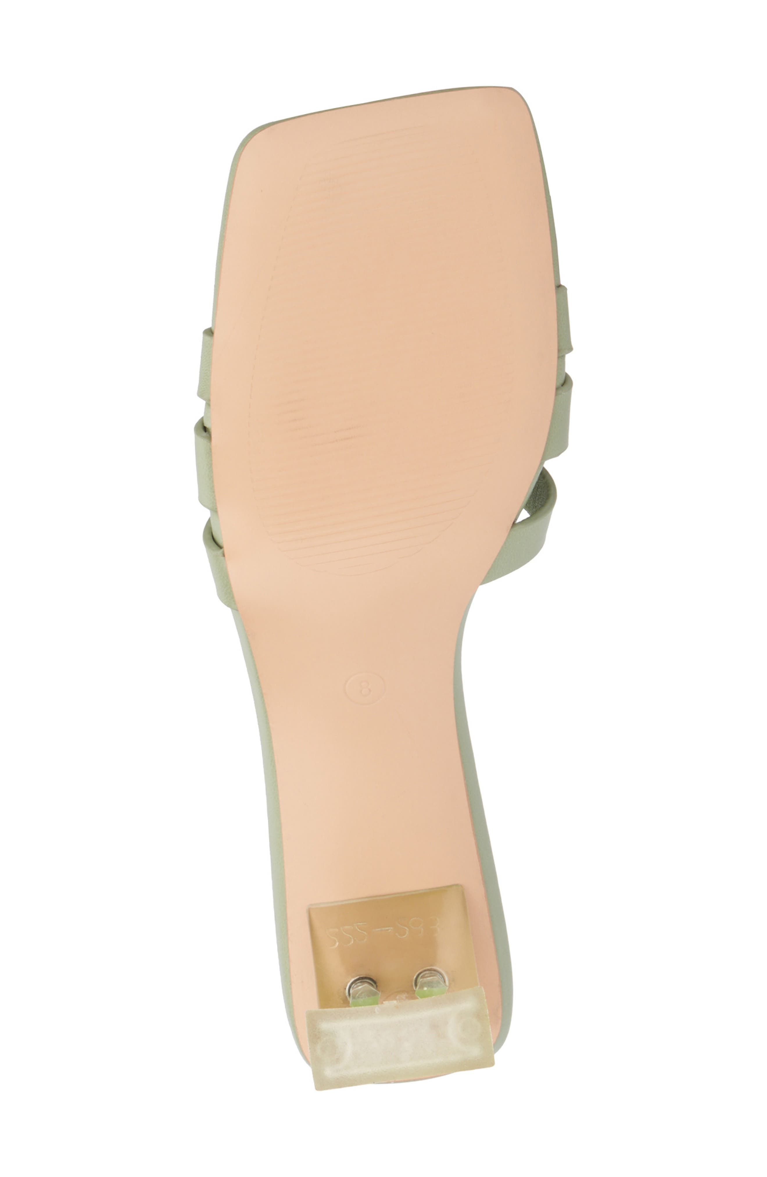 Ela Woven Slide Sandal, Alternate, color, SAGE GREEN