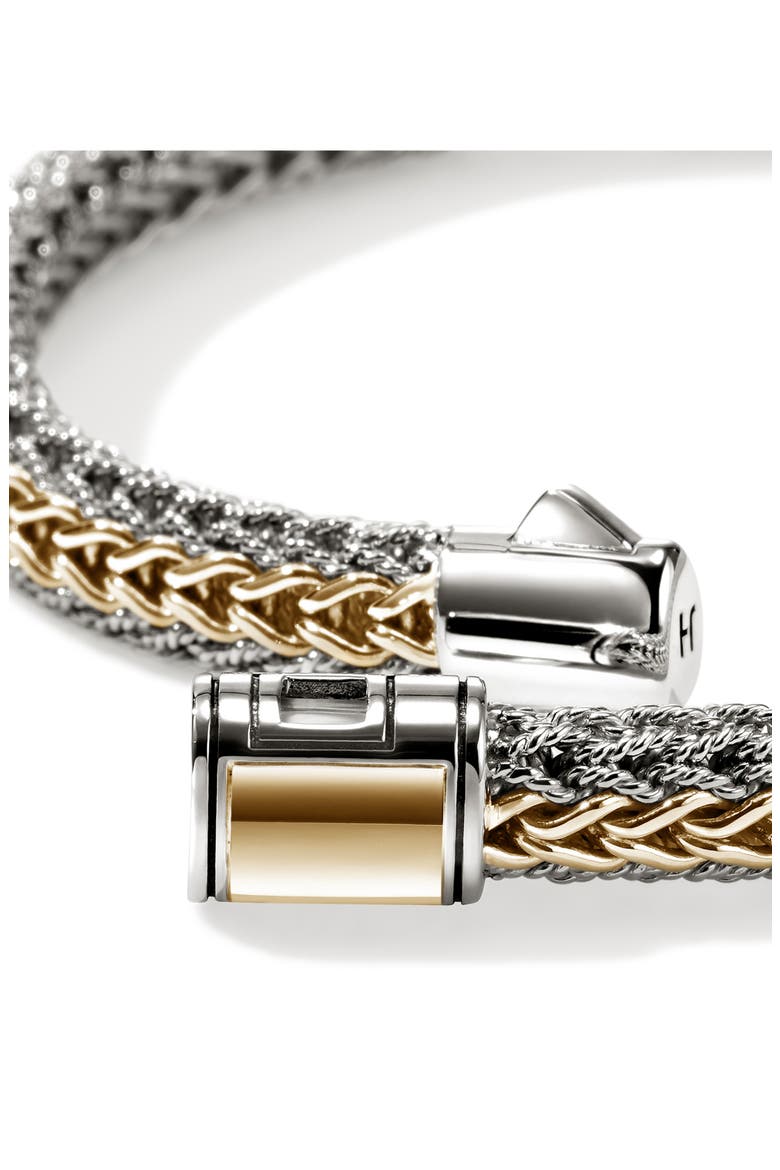 Icon Reversible Bracelet, 6.5mm, Alternate, color, SILVER AND GOLD