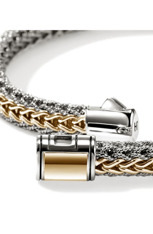 John Hardy Icon Reversible Bracelet, 6.5mm In Metallic