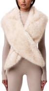 Naked Wardrobe Faux Fur Scarf