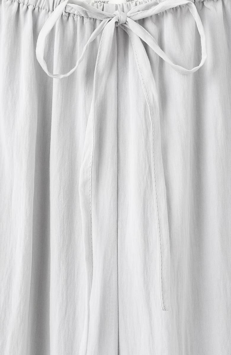 MANGO Pajama Pants, Alternate, color, Light/ Pastel Grey