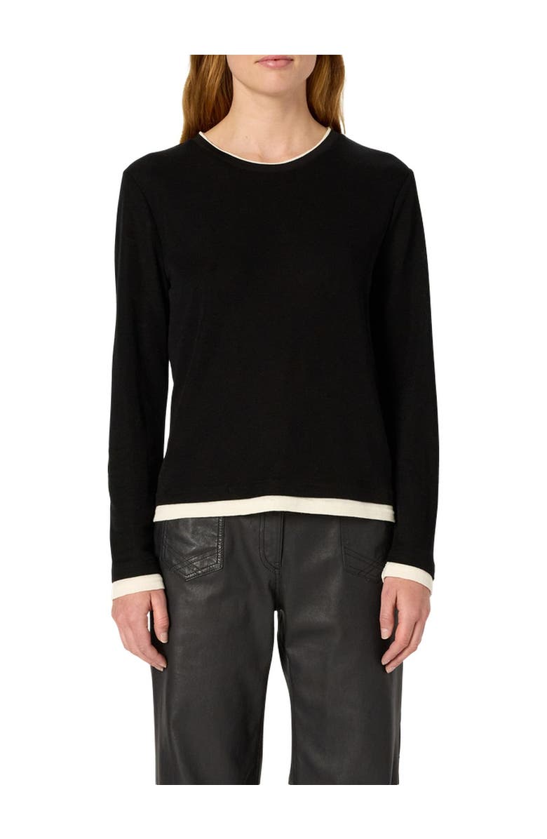 GERARD DAREL Hanae Wool Knitted Top, Alternate, color, Black