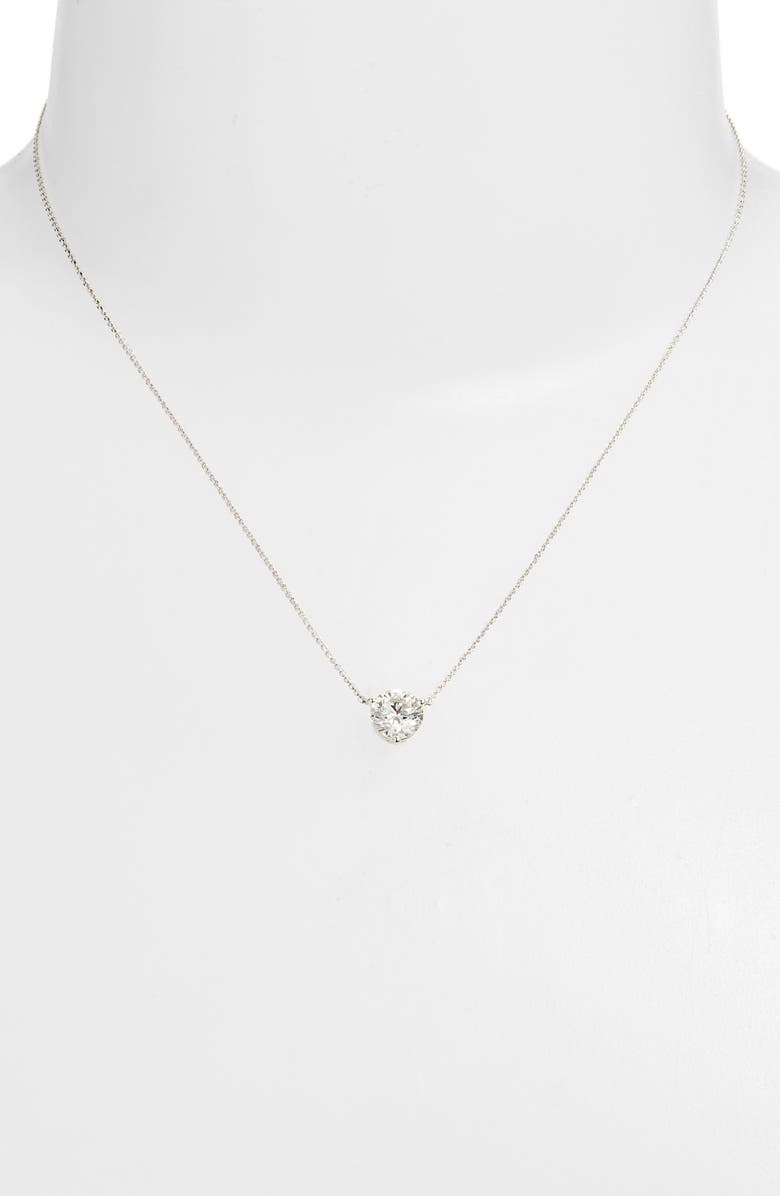 LIGHTBOX 1.5-Carat Lab Grown Diamond Pendant Necklace, Alternate, color,
