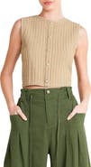 FREEMARKET Ribbed Knit Sweater Tank