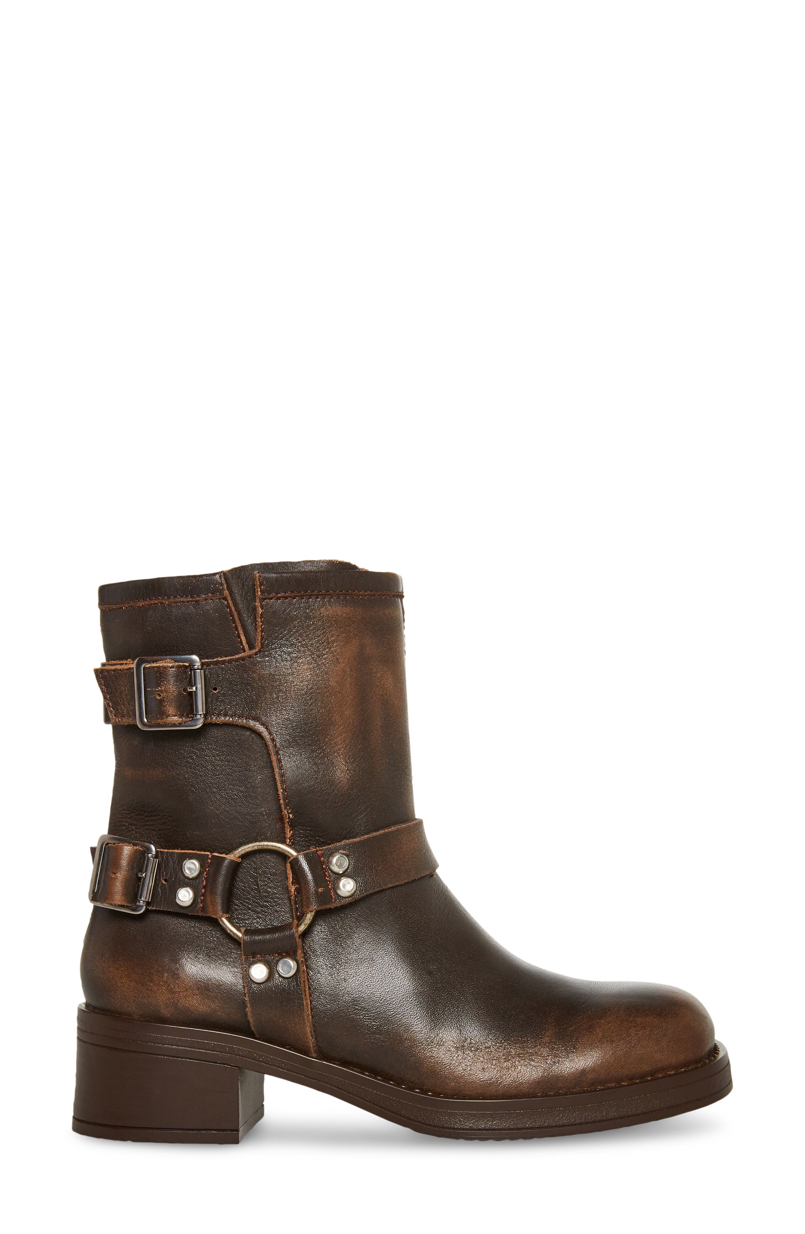 Brixton Bootie, Alternate, color, BROWN DISTRESSED