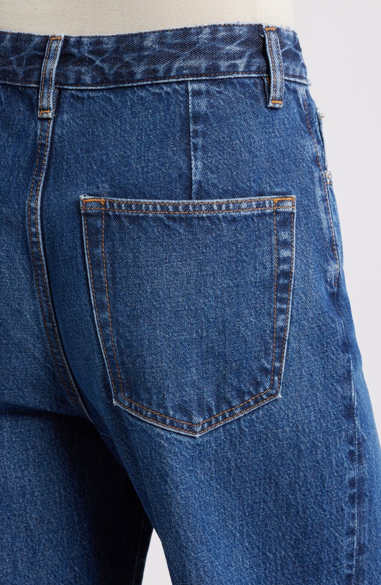 FRAME The Pixie Slice High Waist Flare Leg Jeans, Alternate, color, Headliner