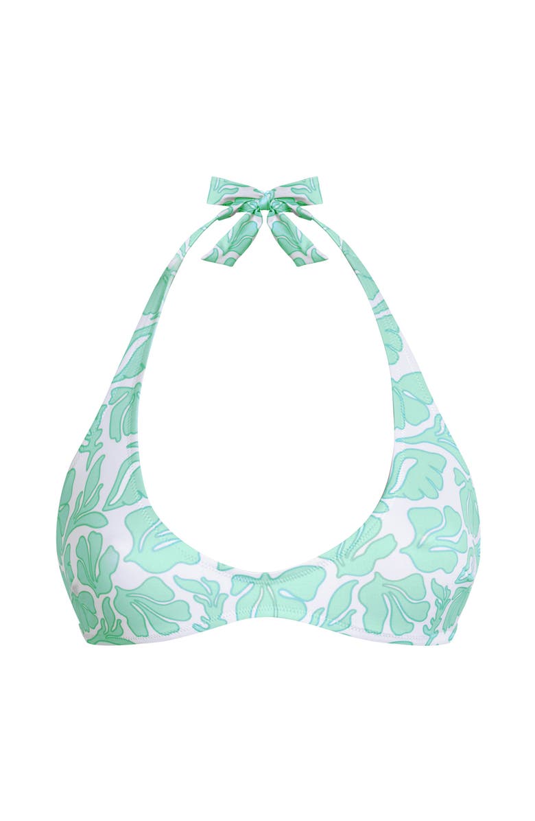 Vilebrequin Women Round Neckline Bikini Top Seashells, Main, color, 