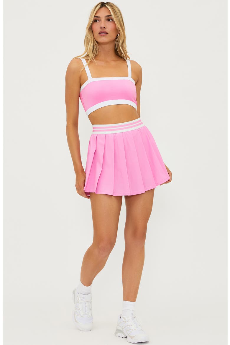 Irina Pleated Skort, Alternate, color, PRISM PINK