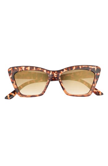 Vince Camuto Cat Eye Sunglasses In Brown