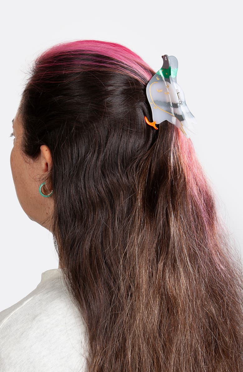 doiy Pigeon Claw Clip, Alternate, color, Multi Grey