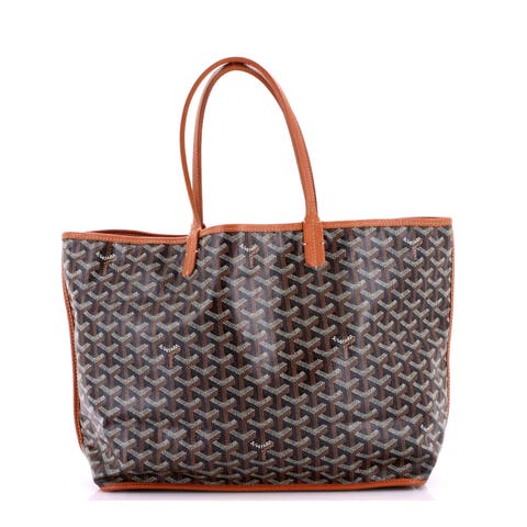 Anjou Reversible Tote Coated Canvas PM
