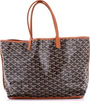 Pre-Owned Goyard Anjou Reversible Tote Coated Canvas PM