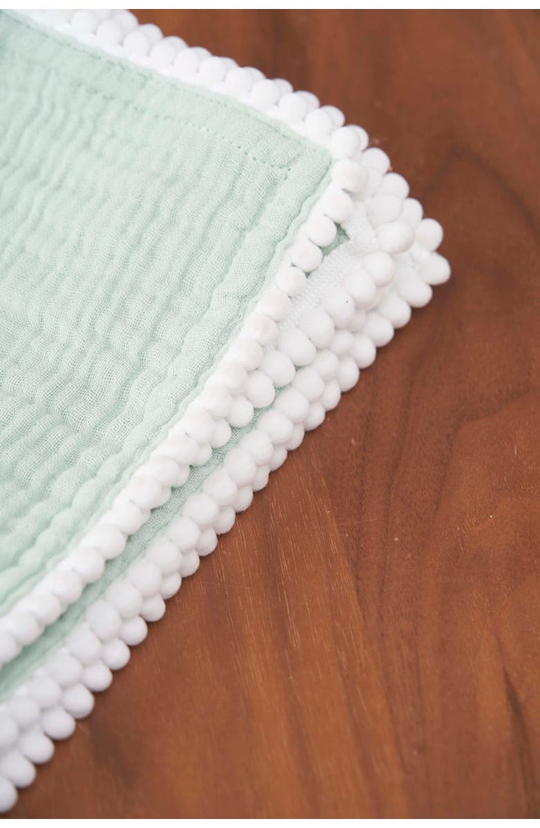 carol & frank Nalina Machine Wash Napkin Set of 4, Alternate, color, Green