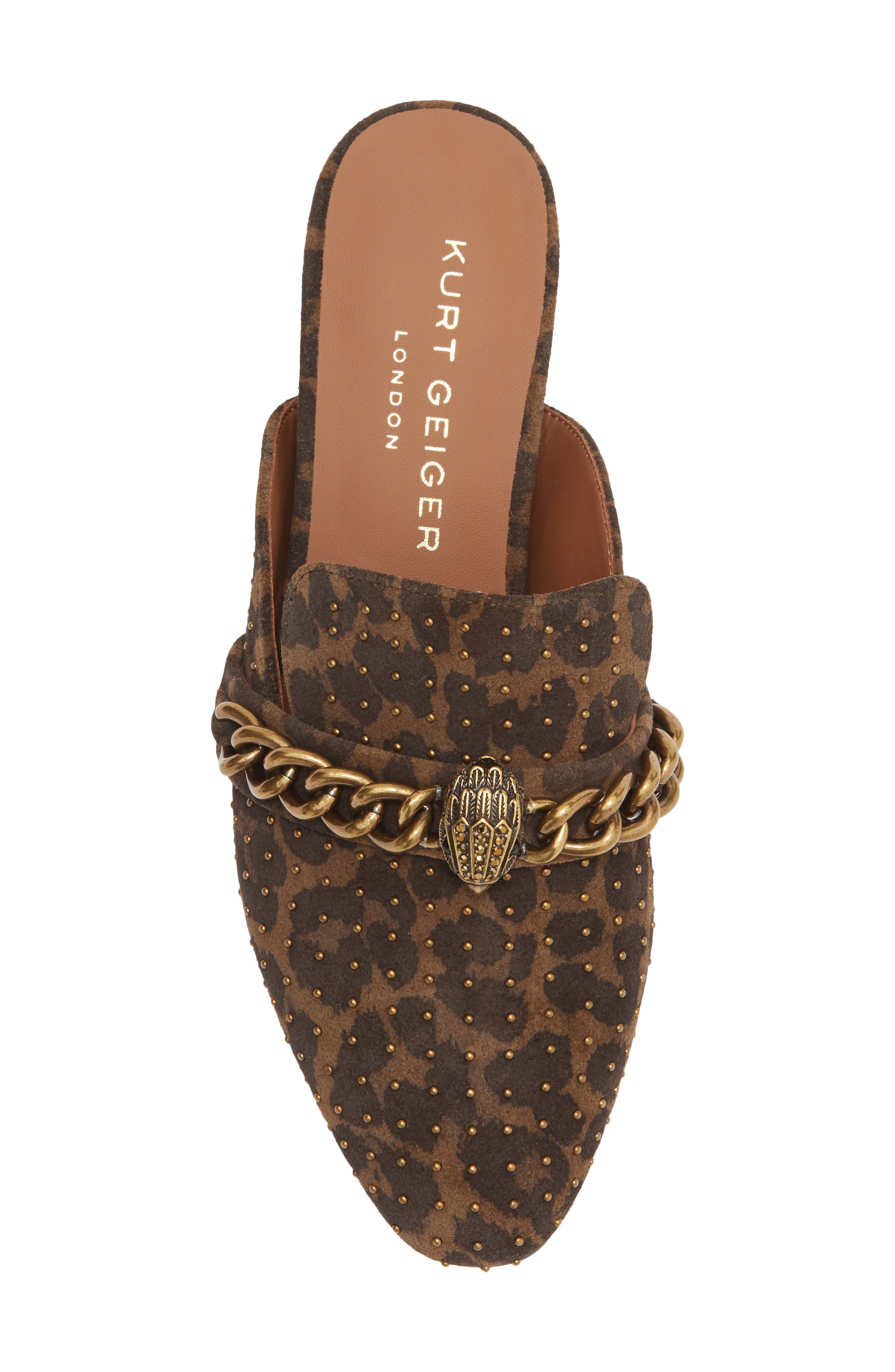 KG Kurt Geiger Chelsea Loafer Mule, Alternate, color, Dark Brown