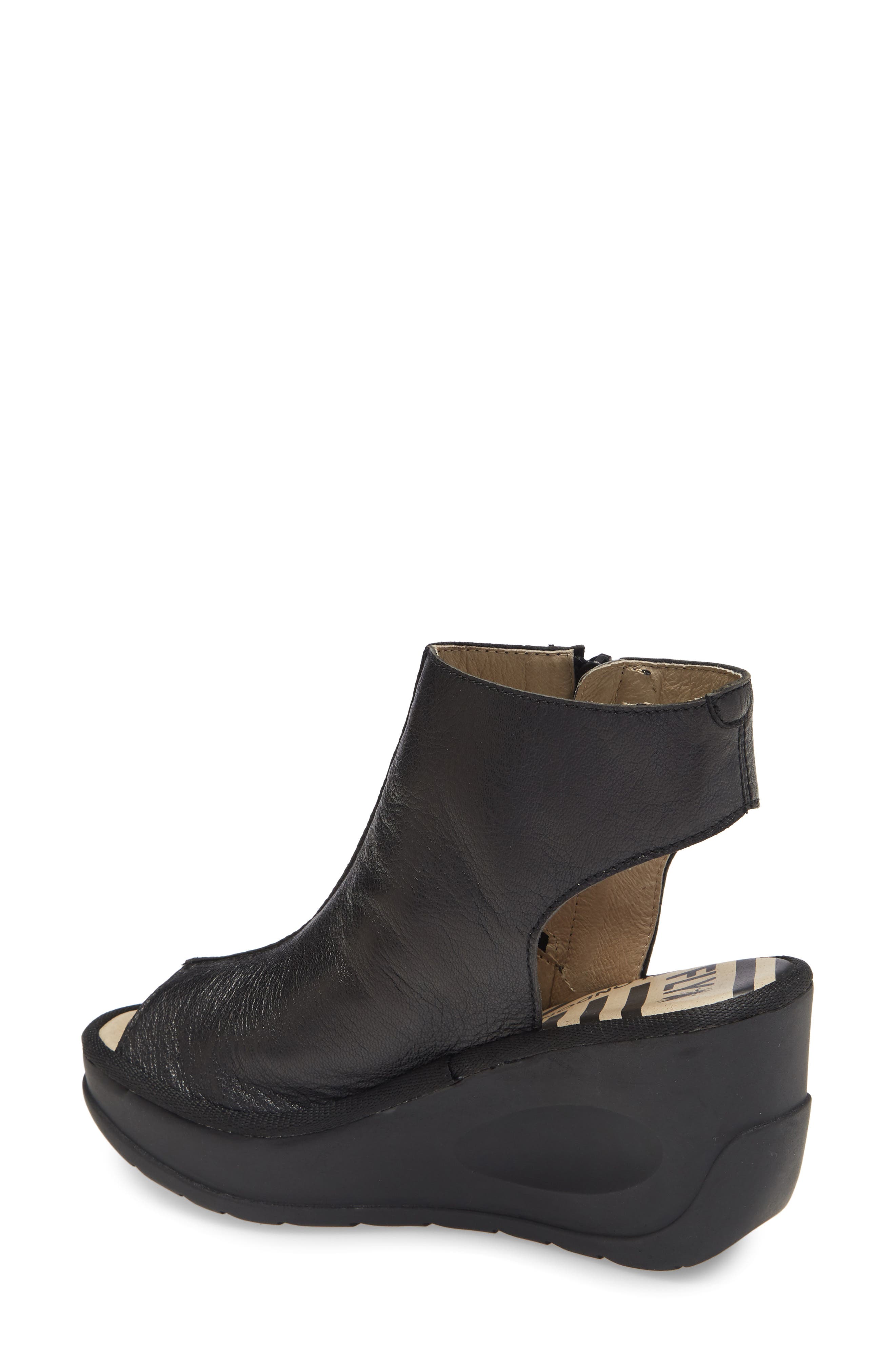 Fly London Jape Wedge Sandal, Alternate, color, 