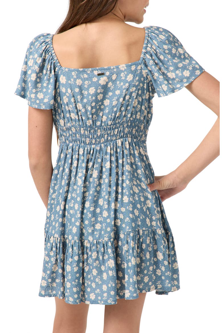Kids' Langley Primrose Floral Dress, Alternate, color, PROVINCIAL BLUE