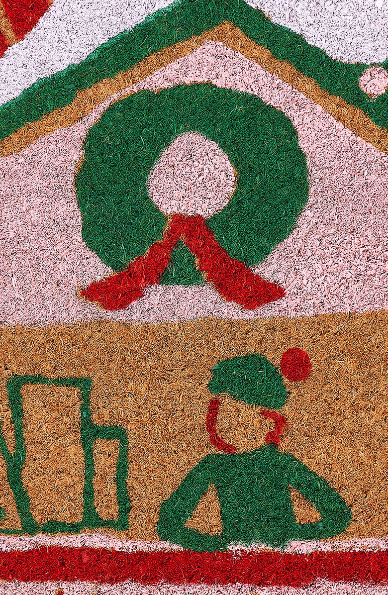 Hallmark Holiday Houses Doormat, Alternate, color, Brown