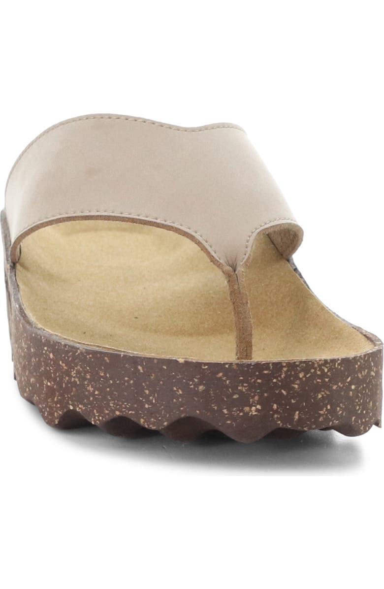 Asportuguesas by Fly London Cami Platform Flip Flop, Alternate, color, Sand