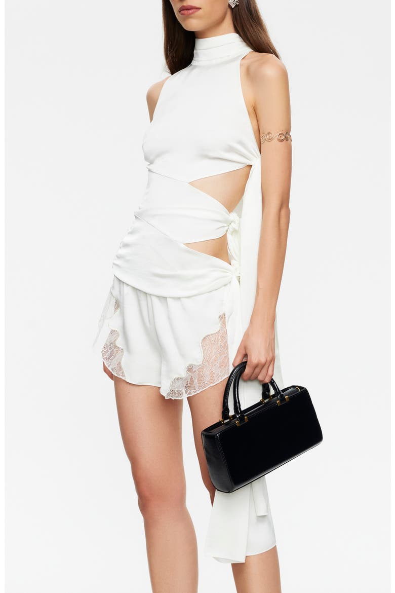 Odette Cutout Sleeveless Top, Alternate, color, PORCELAIN