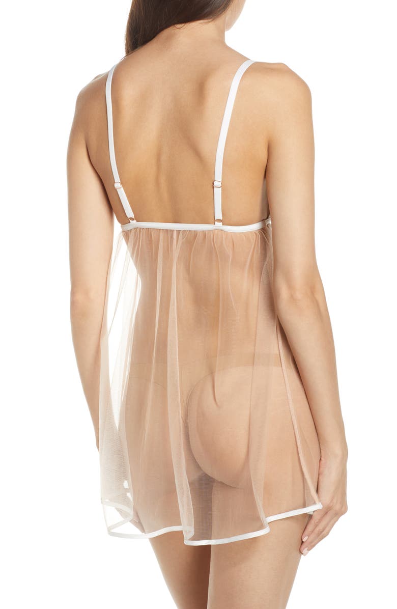 Bluebella London Sheer Chemise, Alternate, color,