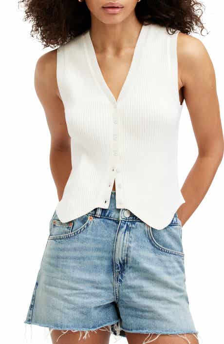 AllSaints Cruz Rib Vest
