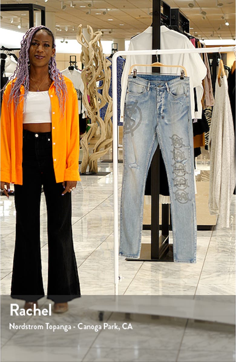 Van Winkle Dollar Ripped Skinny Jeans, sales video thumbnail