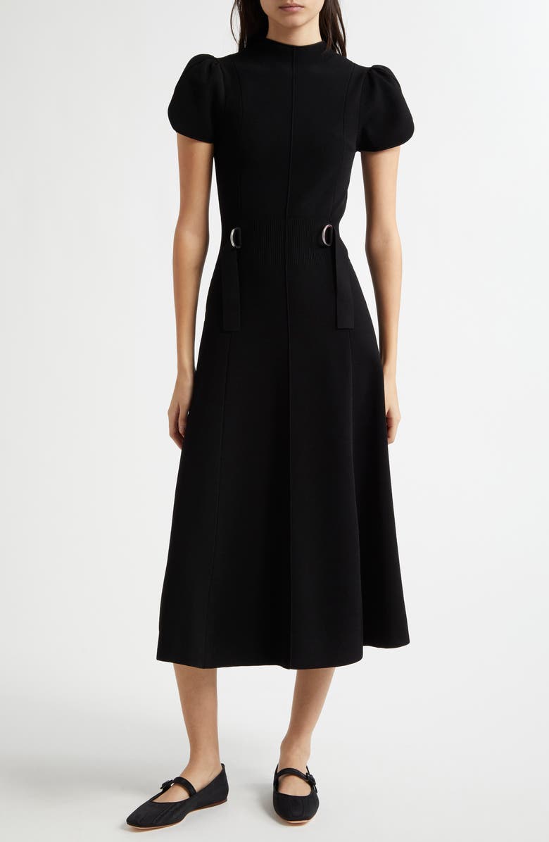 3.1 Phillip Lim Compact Rib Tulip Midi Dress, Main, color,