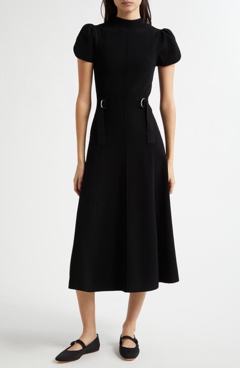 3.1 Phillip Lim Embellished store Neck Long Sleeve Silk Dress