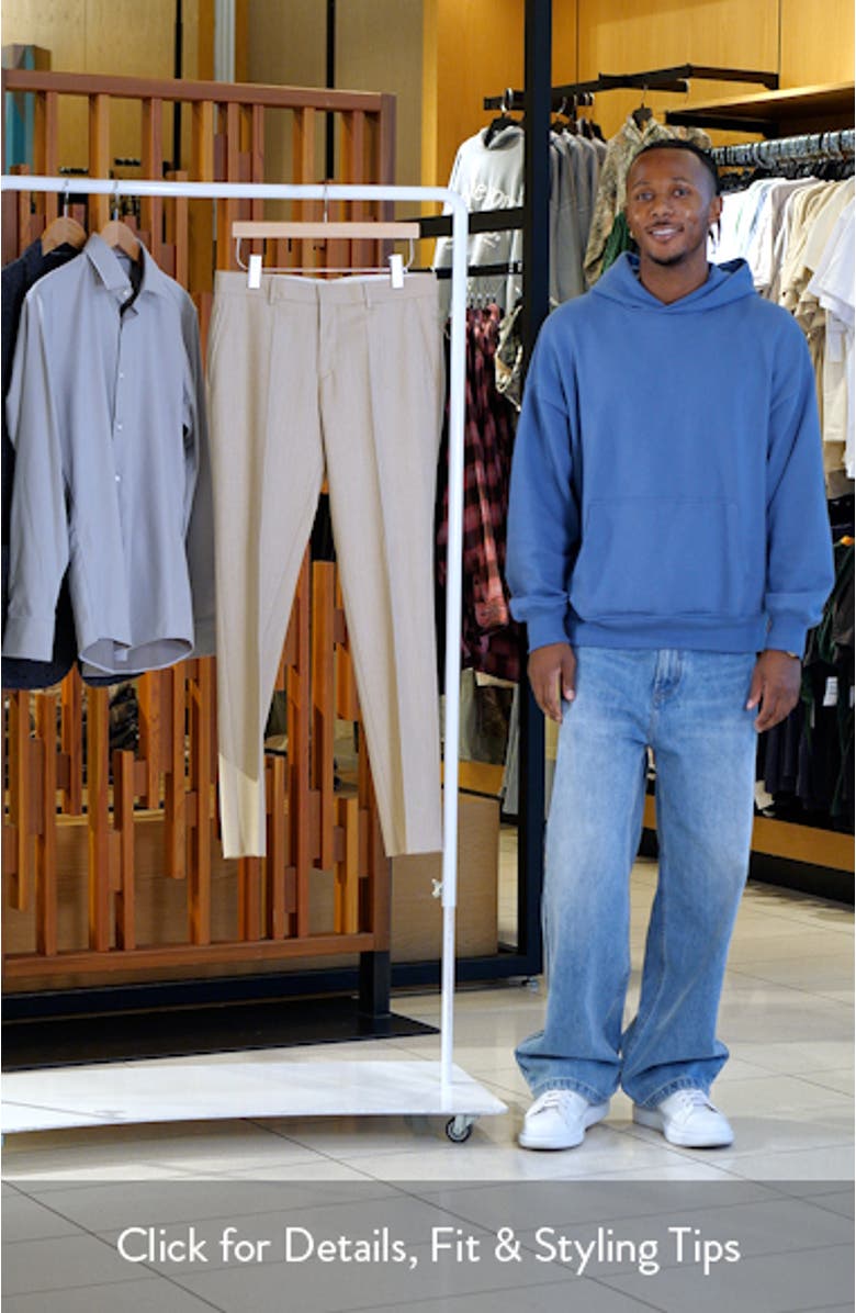 Genius Slim Fit Virgin Wool Suit Pants, sales video thumbnail