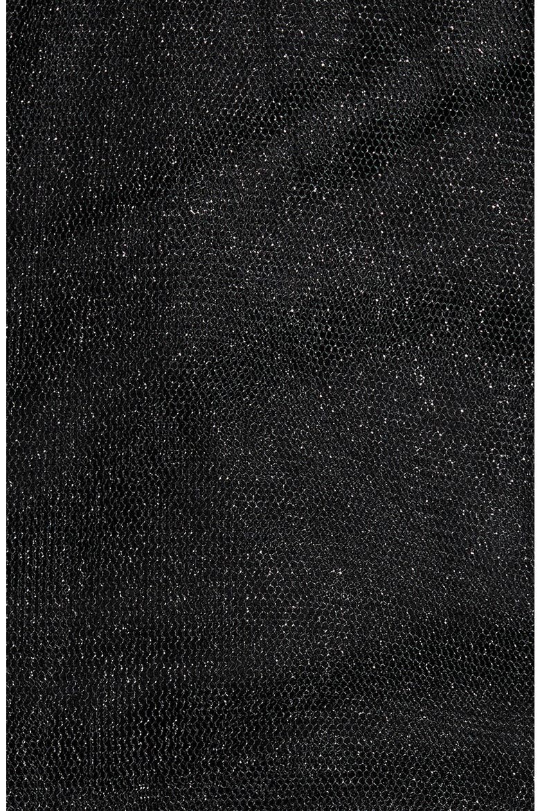 Perri Long Sleeve Top, Alternate, color, METALLIC BLACK