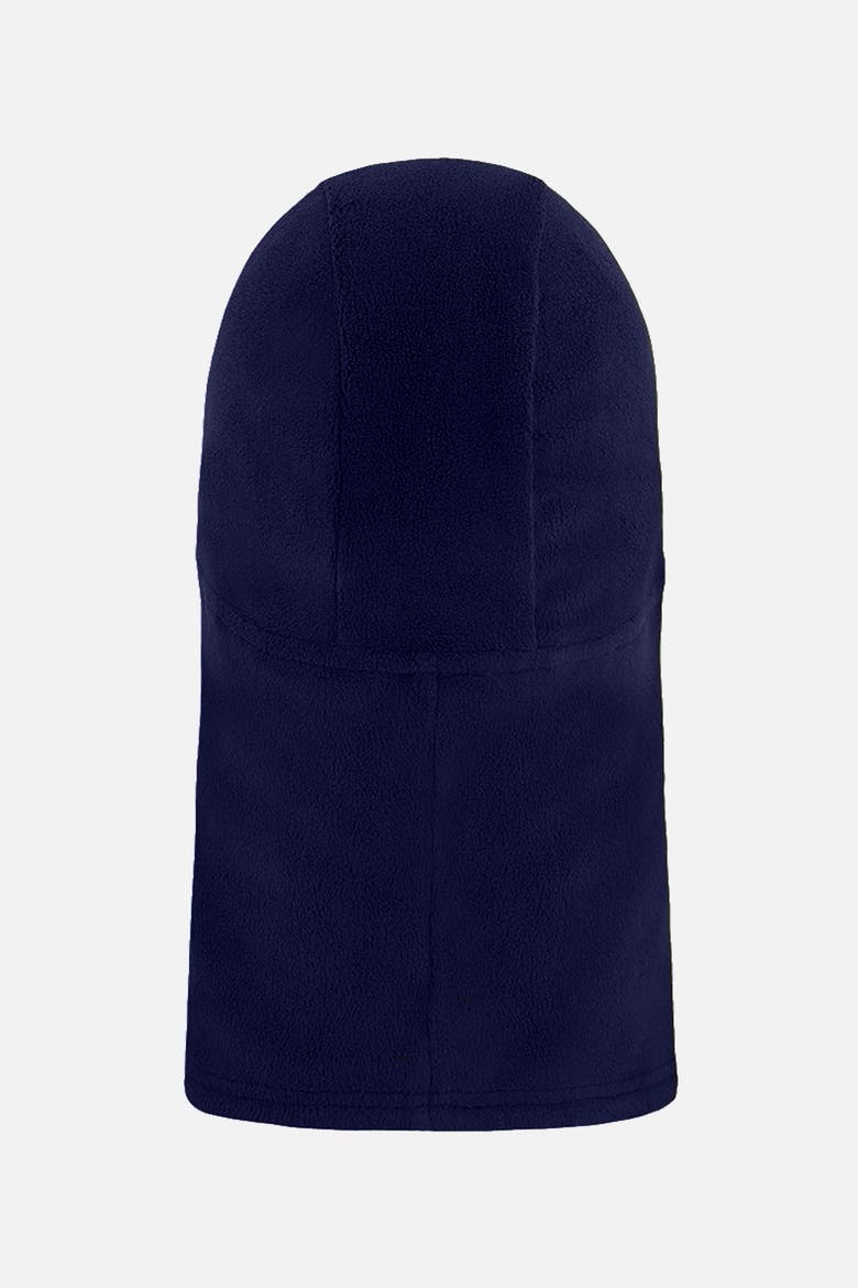 Stretchy Polar Fleece Helmet Compatible Balaclava, Main, color, Navy Blue