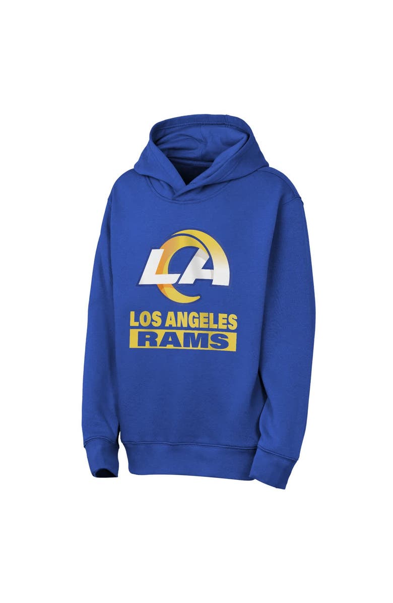Outerstuff Youth Outerstuff  Royal Los Angeles Rams Back to Basics Hoodie, Alternate, color, Royal