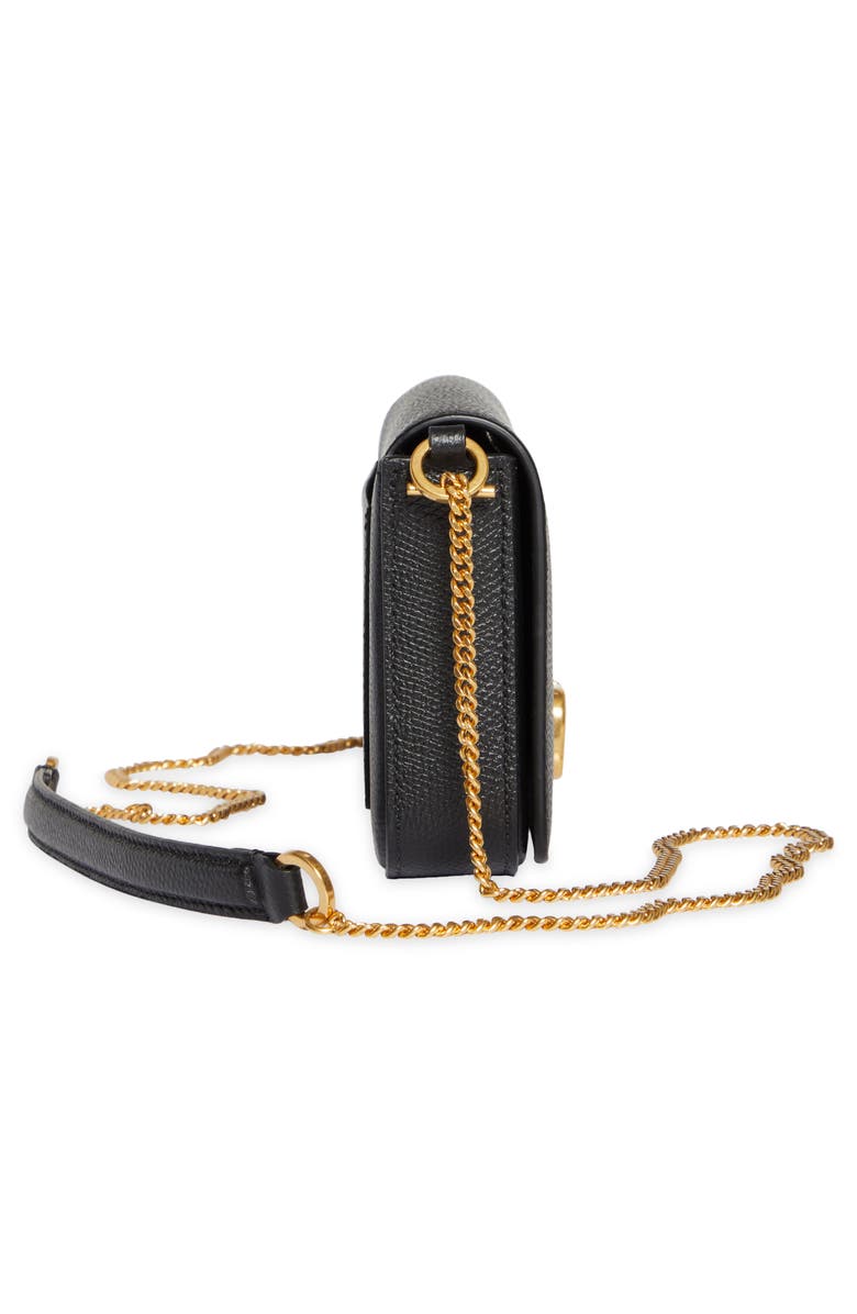 Valentino Garavani VLOGO Signature Leather Crossbody Pouch Bag, Alternate, color,