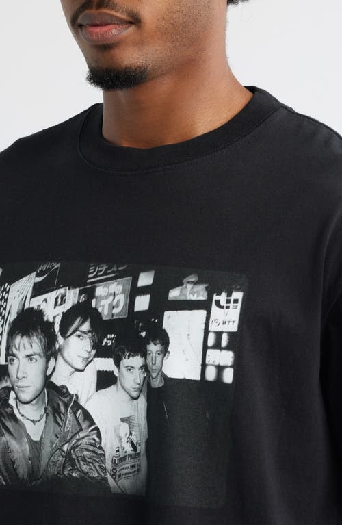 Id Supply Co Wmx Blur Nights Graphic T-shirt In Black