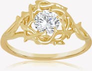 Rizen Jewelry Crown Of Thorns Statement Ring