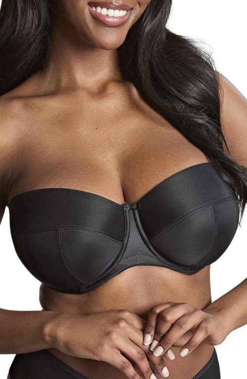 Panache Alice Underwire Strapless Bra In Black