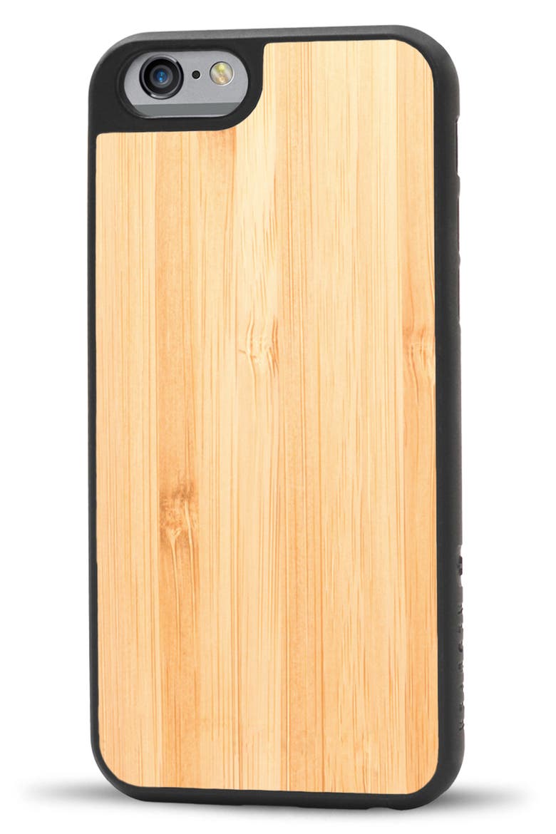 Bamboo iPhone 6/6s Case, Alternate, color, BROWN