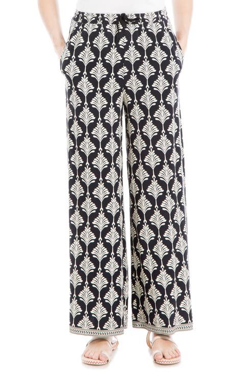 Drawstring Wide Leg Pants